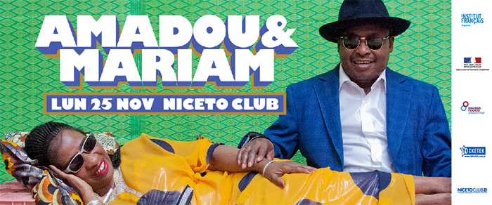 Amadou & Mariam en Niceto Club
