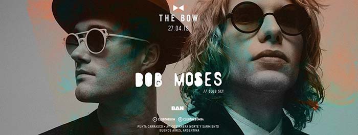 Bob Moses en Argentina