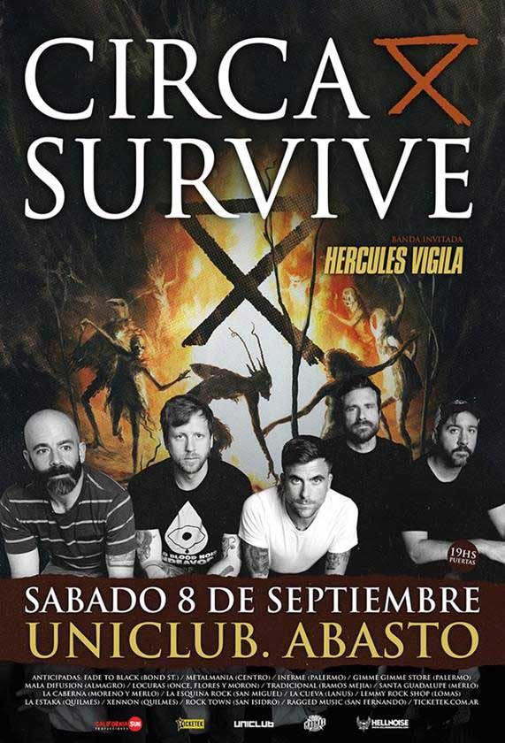 Circa Survive en Argentina