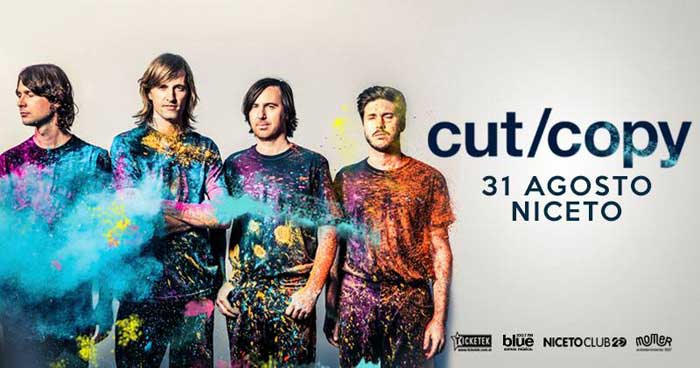 Cut / Copy (AU) en Niceto Club