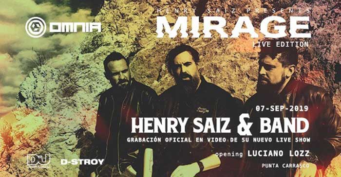 Omnia pres Mirage II Live Edition
Henry Saiz & Band 