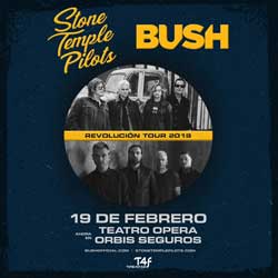 Revolución Tour con Stone Temple Pilots y Bush