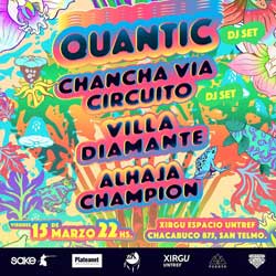 Vuelve Quantic a Buenos Aires | 15 de marzo Teatro Xirgu Espacio Untref