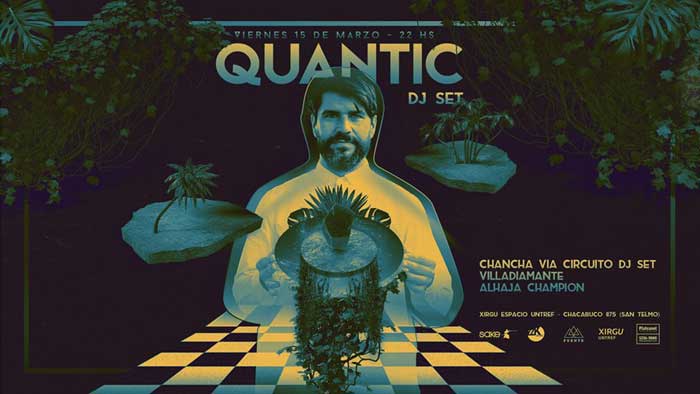 Vuelve Quantic a Buenos Aires | 15 de marzo Teatro Xirgu Espacio Untref