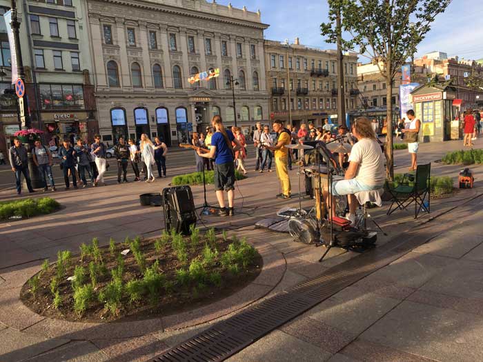 No sé si es San Petesburgo o La Plata