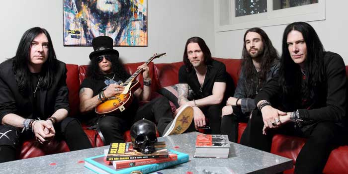 Llega SLASH con Myles Kennedy a GEBA