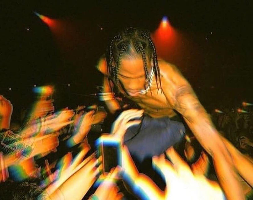 Travis Scott en el Lollapalooza