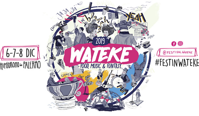 Se viene el Festival WATEKE | 6, 7 y 8 de diciembre, Hipódromo de Palermo